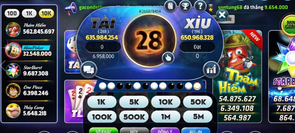 Cổng game Tín club