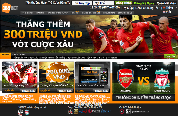 Nhà cái 188Bet