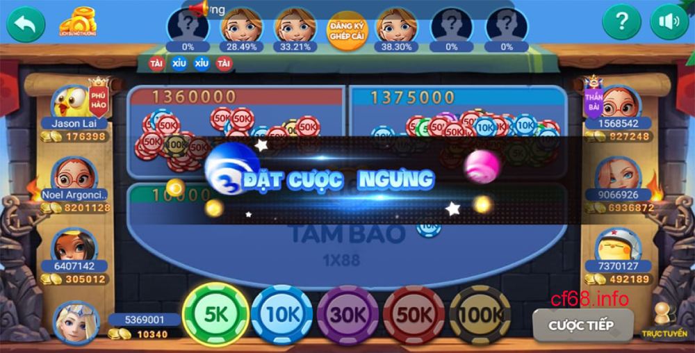 Thủ thuật chơi Tài xỉu